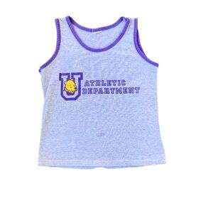 🌵Vintage Disney Winnie The Pooh Athletic University Baby Tank Top🌵